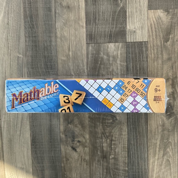 NEW Mathable Deluxe Wood Edition Cross Number Educational Math Game Wooky Sealed - Picture 3 of 6